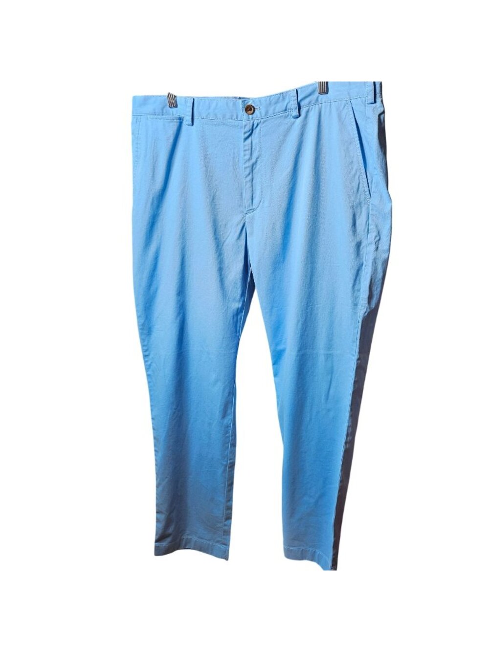 Brooks Brothers Mens Light Blue Chino Pants Size 40/32 Modern Fit Cotton Blend C